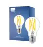 Philips Master LED E27 Poire Filament Claire 10.5W 1521lm - 922-927 Dim To Warm | Meilleur Rendu Des Couleurs - Dimmable - Équivalent 100W